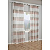Schlaufenschal Etamine (Rosa/ weiß, L x B: 245 x 140 cm) | BAUHAUS