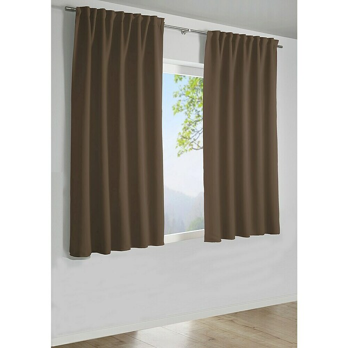 Schlaufenschal Dimout (Taupe, L x B: 245 x 140 cm) | BAUHAUS