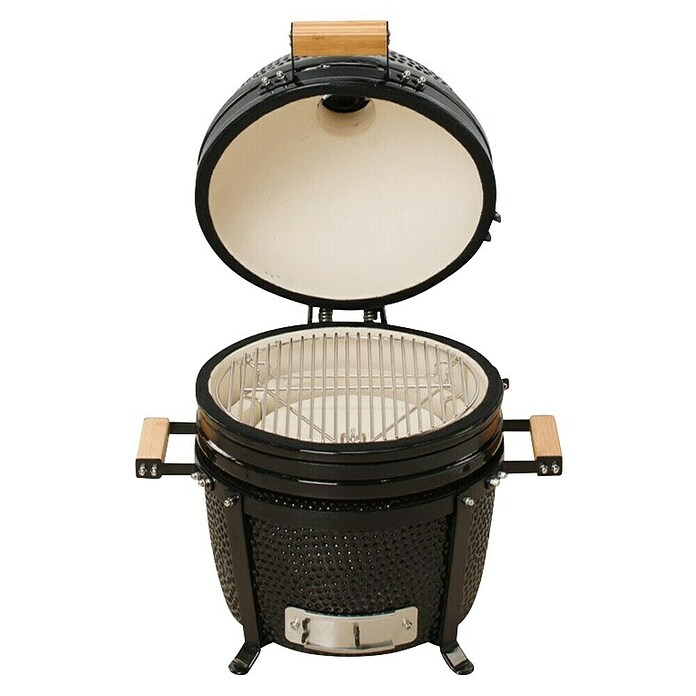 Kamado Bono Žar na oglje Minimo  (Premer površine za peko: 34 cm, Črna) | 8312 - Holzkohlegrill Marke | ICGA - Grillgeräte | ICG - Grillgeräte / Grillzubehör | IC - Freizeit im Garten | I - Stadtgarten | BAUHAUS