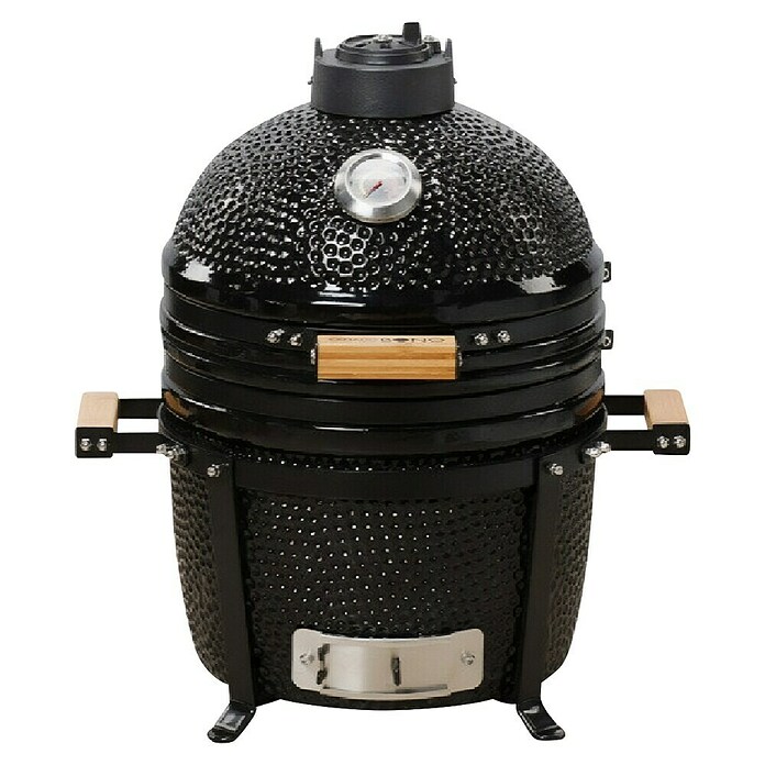 Kamado Bono Žar na oglje Minimo  (Premer površine za peko: 34 cm, Črna) | 8312 - Holzkohlegrill Marke | ICGA - Grillgeräte | ICG - Grillgeräte / Grillzubehör | IC - Freizeit im Garten | I - Stadtgarten | BAUHAUS