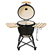 Kamado Bono Žar na oglje Grande  (Premer površine za peko: 49 cm, Črna) | 8312 - Holzkohlegrill Marke | ICGA - Grillgeräte | ICG - Grillgeräte / Grillzubehör | IC - Freizeit im Garten | I - Stadtgarten | BAUHAUS