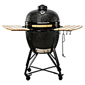 Kamado Bono Žar na oglje Grande  (Premer površine za peko: 49 cm, Črna) | 8312 - Holzkohlegrill Marke | ICGA - Grillgeräte | ICG - Grillgeräte / Grillzubehör | IC - Freizeit im Garten | I - Stadtgarten | BAUHAUS