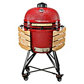 Kamado Bono Žar na oglje Grande  (Premer površine za peko: 49 cm, Rdeča) | 8312 - Holzkohlegrill Marke | ICGA - Grillgeräte | ICG - Grillgeräte / Grillzubehör | IC - Freizeit im Garten | I - Stadtgarten | BAUHAUS