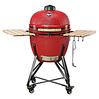 Bono Žar na oglje Kamado Grande (Premer površine za peko: 49 cm, Rdeča)