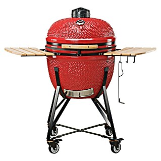 Bono Žar na oglje Kamado Grande Limited (Premer površine za peko: 56 cm, Rdeča)