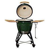 Kamado Bono Roštilj na drveni ugljen Žalgiris  (Promjer površine roštilja: 47 cm, Zelena) | BAUHAUS
