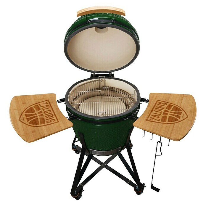 Kamado Bono Roštilj na drveni ugljen Žalgiris  (Promjer površine roštilja: 47 cm, Zelena) | BAUHAUS