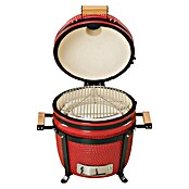 Kamado Bono Roštilj na drveni ugljen Minimo  (Promjer površine roštilja: 34 cm, Crvena) | BAUHAUS