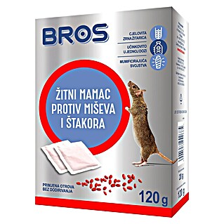 Bros Sredstvo za borbu protiv štakora i miševa (120 g)