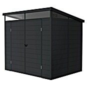 Hoggar Caseta de jardín Nova (Medidas ext. (An x Pr): 238 x 192 cm, Plástico, Antracita) | BAUHAUS