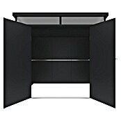 Hoggar Caseta de jardín Nova (Medidas ext. (An x Pr): 238 x 192 cm, Plástico, Antracita) | BAUHAUS