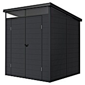 Hoggar Caseta de jardín Nova (Medidas ext. (An x Pr): 190 x 192 cm, Plástico, Antracita) | BAUHAUS