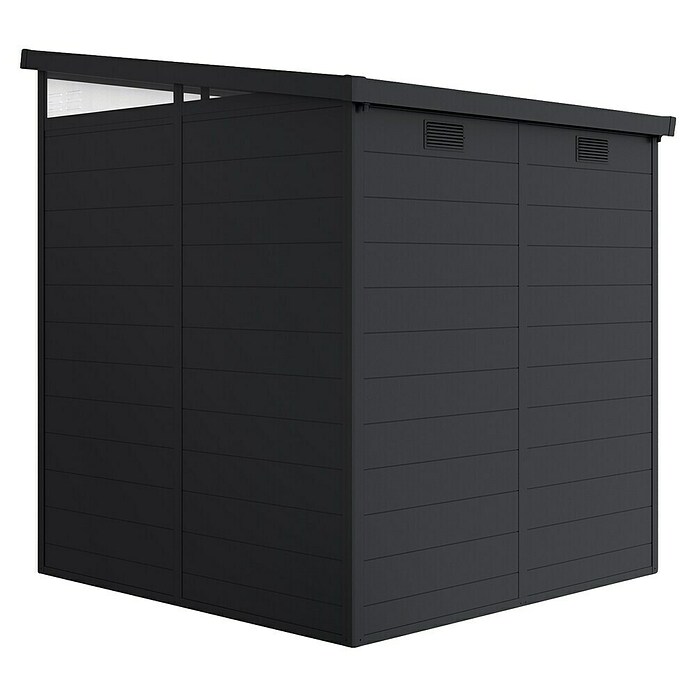 Hoggar Caseta de jardín Nova (Medidas ext. (An x Pr): 190 x 192 cm, Plástico, Antracita) | BAUHAUS