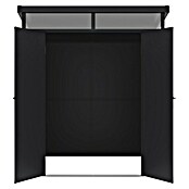 Hoggar Caseta de jardín Nova (Medidas ext. (An x Pr): 190 x 192 cm, Plástico, Antracita) | BAUHAUS