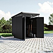 Hoggar Caseta de jardín Nova (Medidas ext. (An x Pr): 190 x 192 cm, Plástico, Antracita) | BAUHAUS