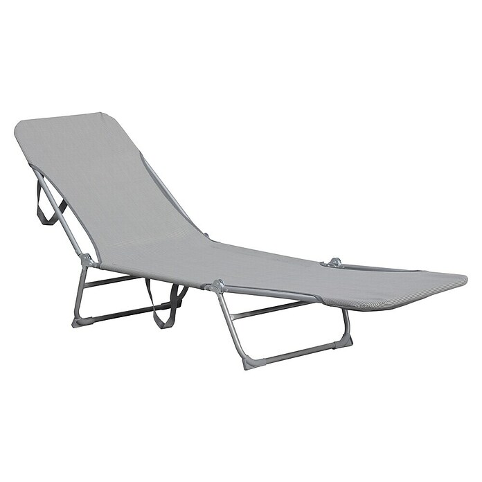 Gartenliege Westside (Stahl, Grigio Grau, Klappbar) | BAUHAUS