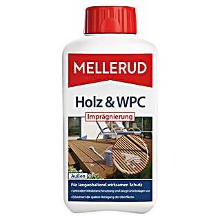 Mellerud Imprägnierung Holz- & WPC-Imprägnierung (500 ml, Klar)