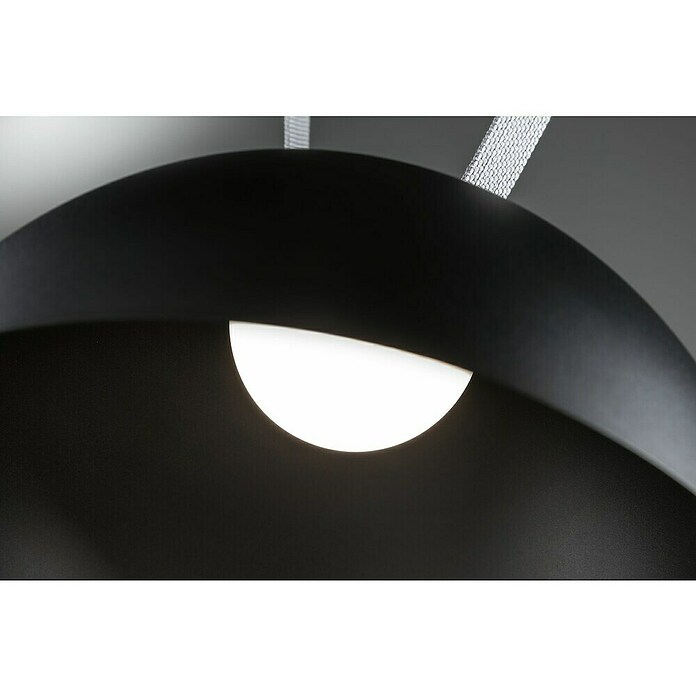 Paulmann ULine LED-Pendelleuchte rund Bol (12 W, Ø x H: 30 x 16 cm, Warmweiß, Schwarz) | BAUHAUS