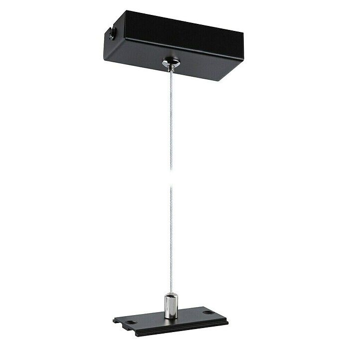 Paulmann Linion Abhängung Seil (L x B x H: 150 x 150 x 4 cm, Signalschwarz) | BAUHAUS
