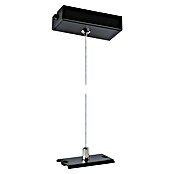 Paulmann Linion Abhängung Seil (L x B x H: 150 x 150 x 4 cm, Signalschwarz) | BAUHAUS