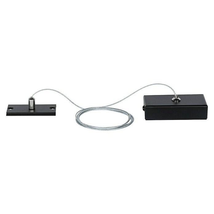Paulmann Linion Abhängung Seil (L x B x H: 150 x 150 x 4 cm, Signalschwarz) | BAUHAUS