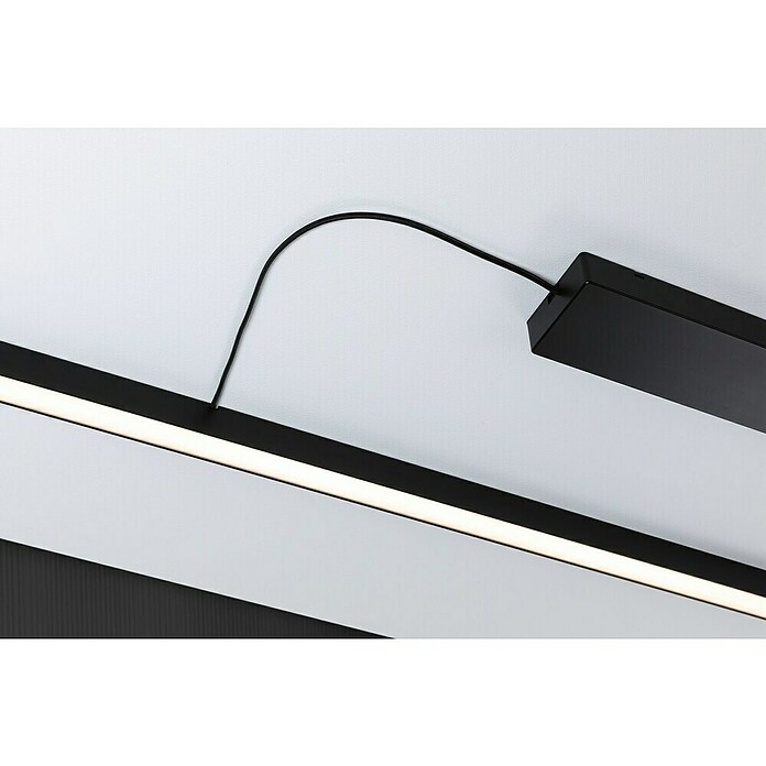 Paulmann Linion Strujni priključak Zigbee  (D x Š x V: 10 x 36,5 x 4 cm, Crna, Može se prigušiti, 144 W) | BAUHAUS