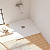 Camargue Douchebak Brooklyn (l x b: 90 x 90 cm, Mineraal gietwerk, Wit) | BAUHAUS