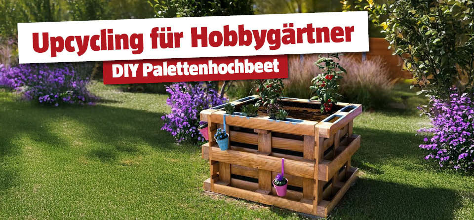 DIY Palettenhochbeet