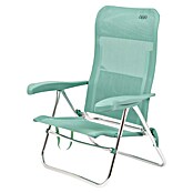 Silla de playa sin cabezal Crespo (L x An x Al: 55 x 64 x 88 cm, Textil, Turquesa) | BAUHAUS