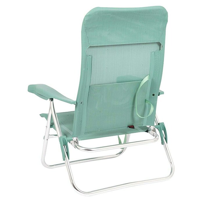 Silla de playa sin cabezal Crespo (L x An x Al: 55 x 64 x 88 cm, Textil, Turquesa) | BAUHAUS