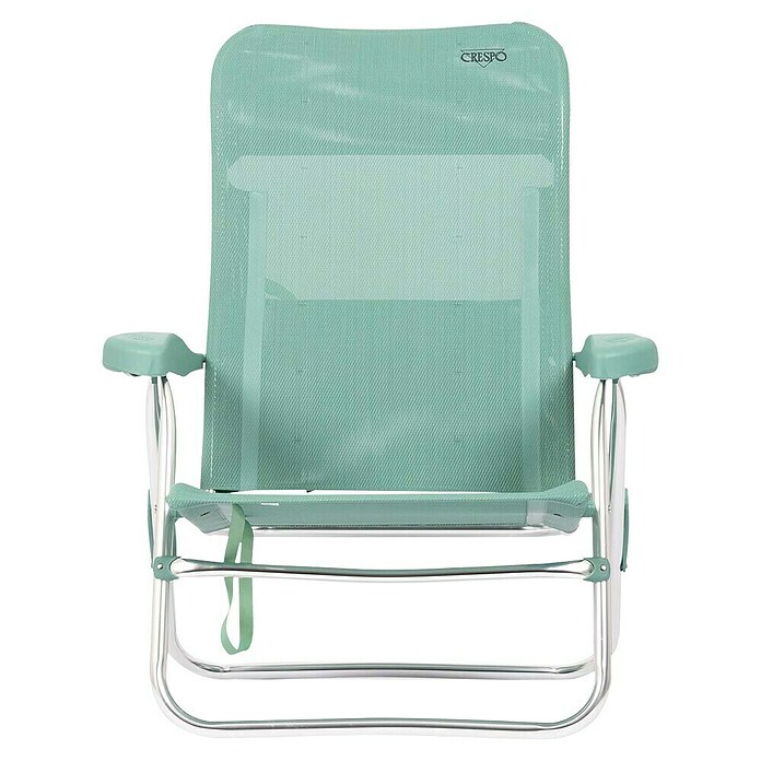Silla de playa sin cabezal Crespo (L x An x Al: 55 x 64 x 88 cm, Textil, Turquesa) | BAUHAUS
