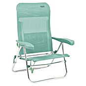 Silla de playa sin cabezal Crespo (L x An x Al: 55 x 64 x 88 cm, Textil, Turquesa) | BAUHAUS