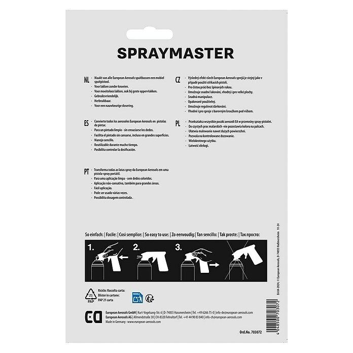 Dupli-Color Sprühhilfe Spraymaster (Kunststoff)