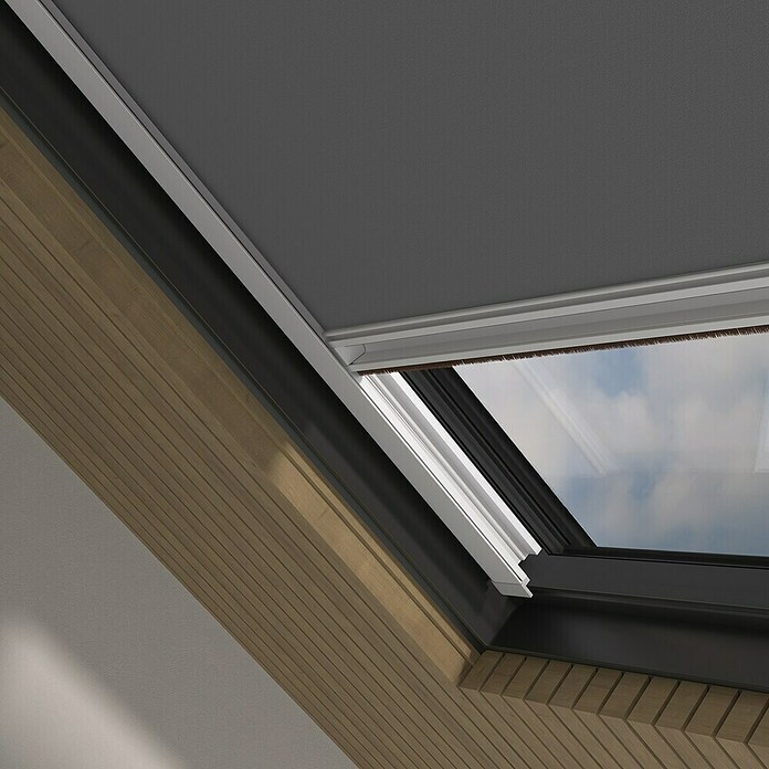 Dachfensterrollo Sky 2.0 PK08 (PK08, Dunkelgrau, Manuell) | BAUHAUS