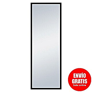 Espejo de pared madera Bremen (43 x 123 cm, Negro)