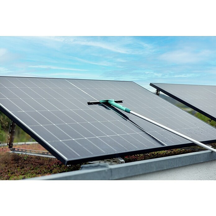 Leifheit Raamwisser Powerslide met telescoopsteel (Materiaal steel: Aluminium, 146 cm - 418 cm) | BAUHAUS