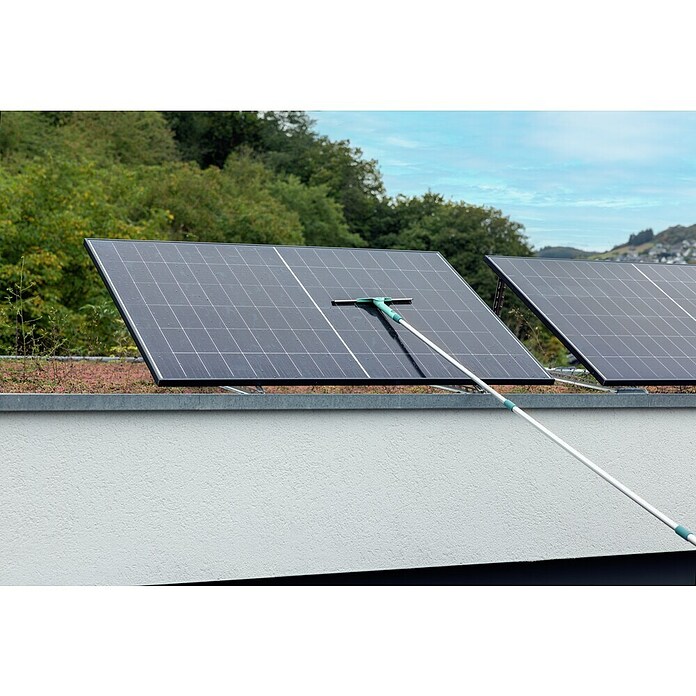 Leifheit Raamwisser Powerslide met telescoopsteel (Materiaal steel: Aluminium, 146 cm - 418 cm) | BAUHAUS