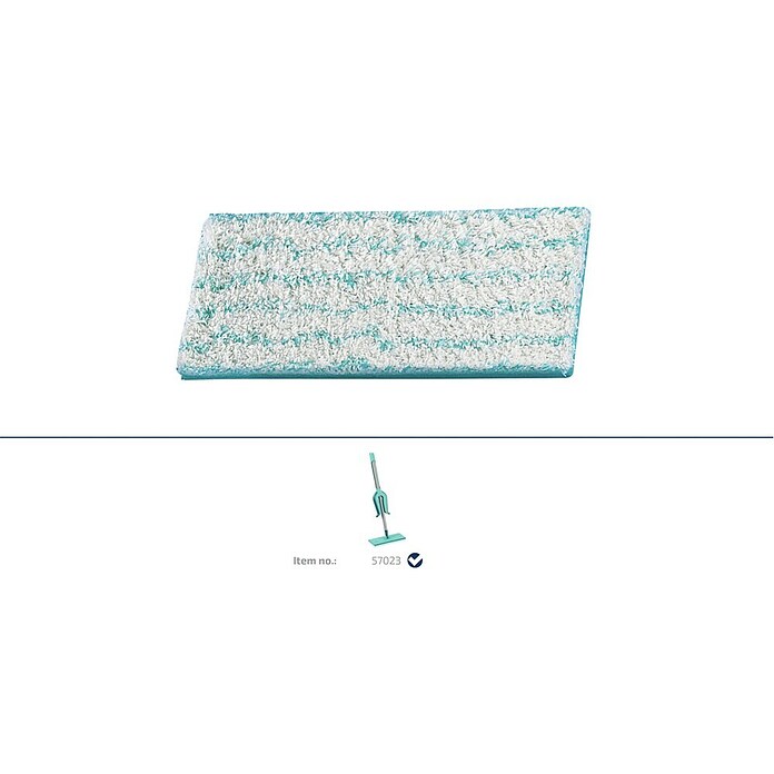 Leifheit Vloerdweil Doek Picobello S Cotton Plus (Breedte: 27 cm, Wassen: Wassen op 40 °C) | BAUHAUS