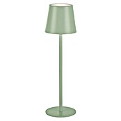 Just Light Lámpara de sobremesa a batería Euria (3 W, L x An x Al: 11 x 11 x 37 cm, Blanco cálido, Verde) | BAUHAUS