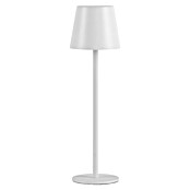 Just Light Lámpara de sobremesa a batería Euria (3 W, L x An x Al: 11 x 11 x 37 cm, Blanco cálido, Blanco) | BAUHAUS