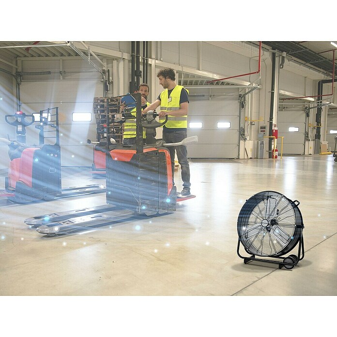 Purline Venty Ventilador de suelo Metablast (250 W, Negro, 60 cm) | BAUHAUS