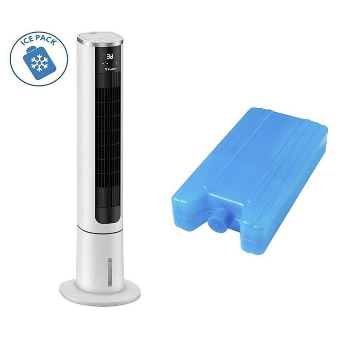 Purline Rafy Climatizador evaporativo 75N (Blanco, Altura: 101 cm) | BAUHAUS