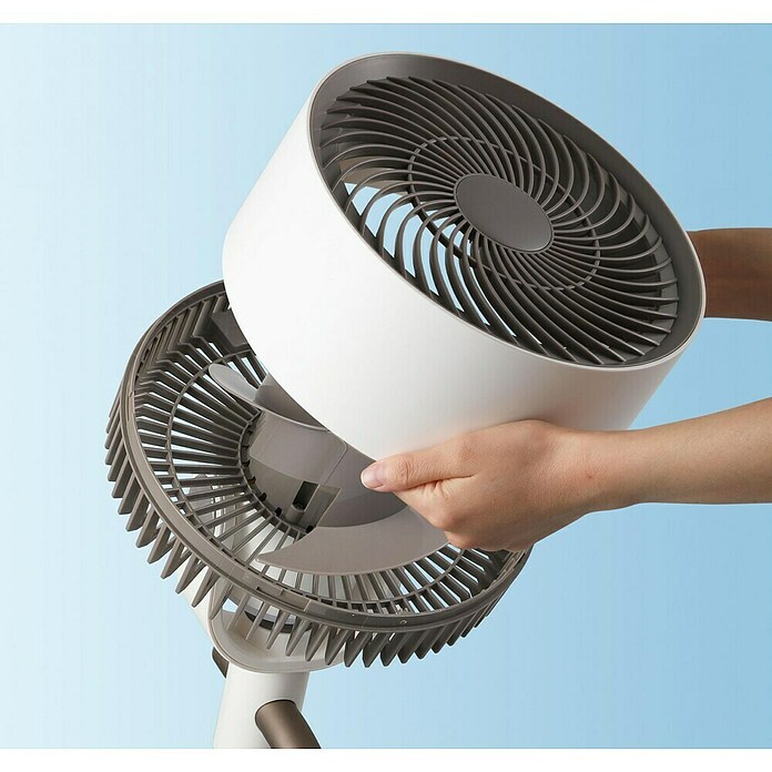 Purline Venty Ventilador de pie Ambience (Blanco, 27 cm, 100 cm) | BAUHAUS