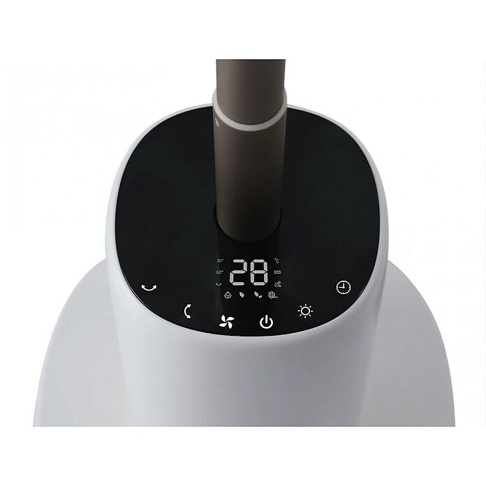 Purline Venty Ventilador de pie Ambience (Blanco, 27 cm, 100 cm) | BAUHAUS