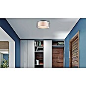 Globo Okrugla stropna svjetiljka Theo  (40 W, Ø x V: 400 x 175 mm, Bijela, Siva, E14) | BAUHAUS
