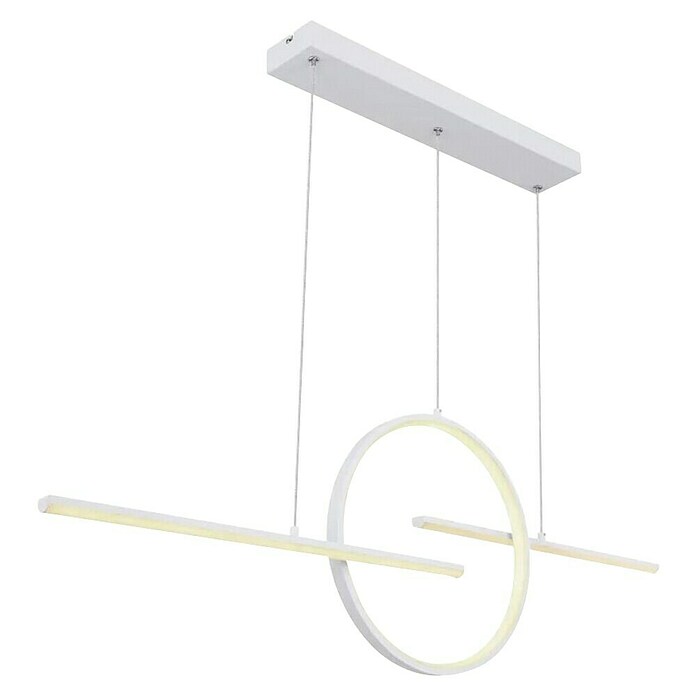 Globo LED viseća svjetiljka Barral  (50 W, Bijela, Hladna bijela, D x Š x V: 1.240 x 105 x 1.500 mm) | BAUHAUS