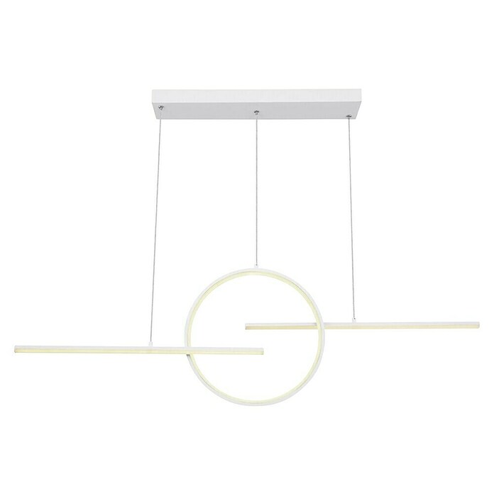 Globo LED viseća svjetiljka Barral  (50 W, Bijela, Hladna bijela, D x Š x V: 1.240 x 105 x 1.500 mm) | BAUHAUS