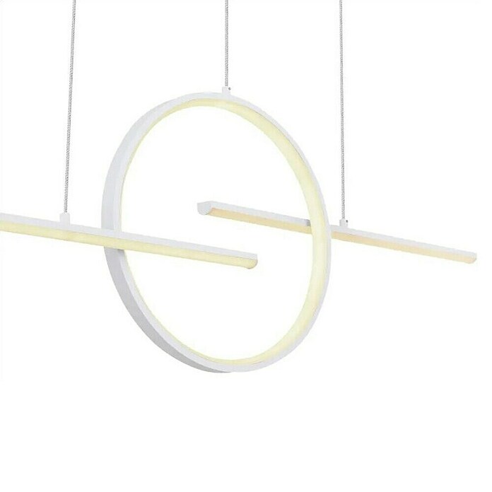 Globo LED viseća svjetiljka Barral  (50 W, Bijela, Hladna bijela, D x Š x V: 1.240 x 105 x 1.500 mm) | BAUHAUS