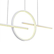 Globo LED viseća svjetiljka Barral  (50 W, Bijela, Hladna bijela, D x Š x V: 1.240 x 105 x 1.500 mm) | BAUHAUS