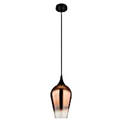 Globo Pendelleuchte Lavus (E27, Schwarz/Kupferfarben, Ø x H: 180 x 1 200 mm, 60 W) | BAUHAUS